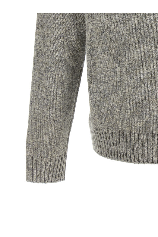 Virgin wool cardigan Gray