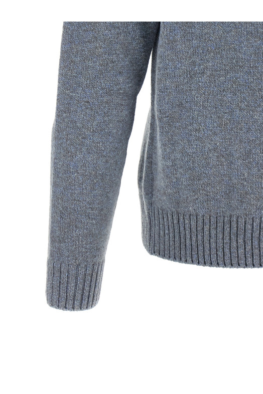 Virgin wool cardigan Blue