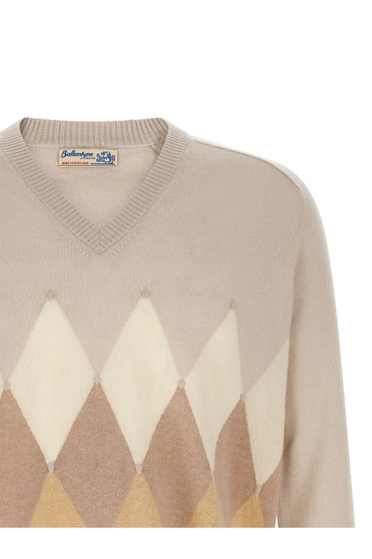'Diamond' sweater Beige