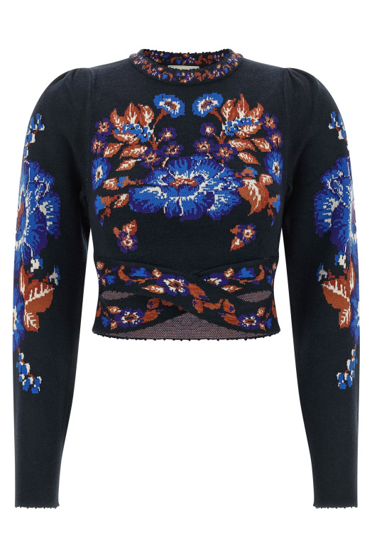 'Bow Garden' top Multicolor
