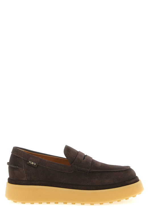 Suede loafers Brown