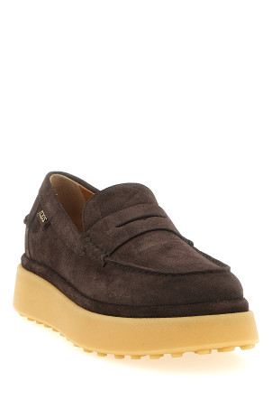 Suede loafers Brown