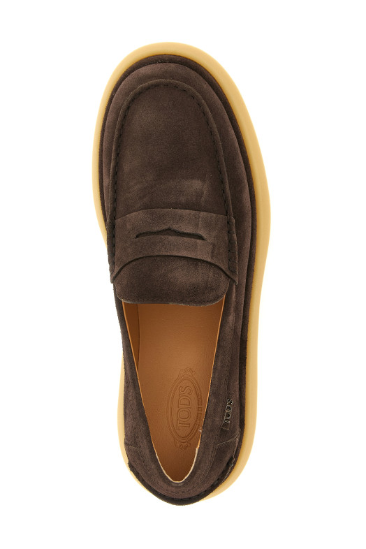 Suede loafers Brown