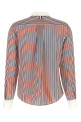 Removable lavallière collar shirt Multicolor