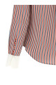 Removable lavallière collar shirt Multicolor