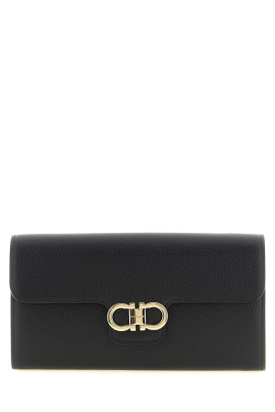 'Gancini' wallet on chain Black