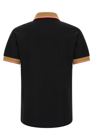 'Evan' polo shirt Black
