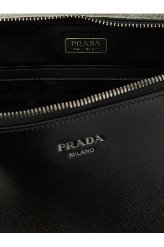 Сумка через плечо «Prada Brique», черная 2VH069VNLO2ZQ6F0002