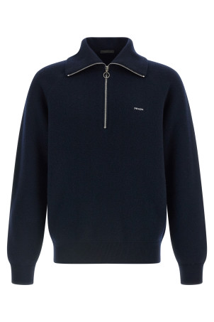 Half-zip sweater Blue