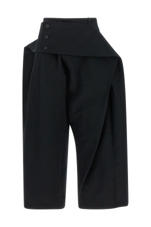 'Grainy' pants Black