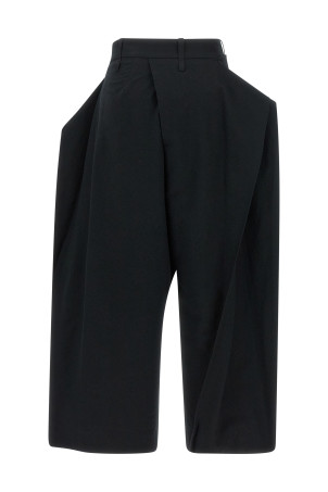 'Grainy' pants Black