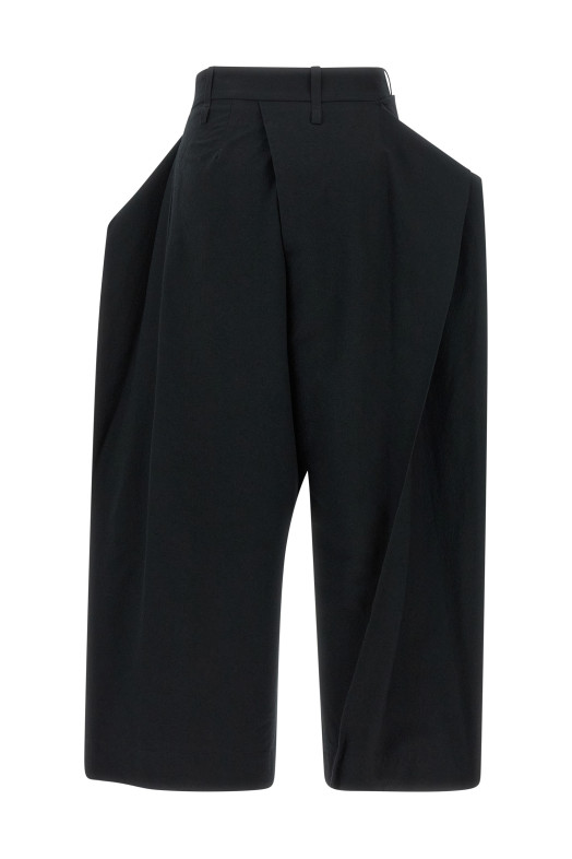 'Grainy' pants Black