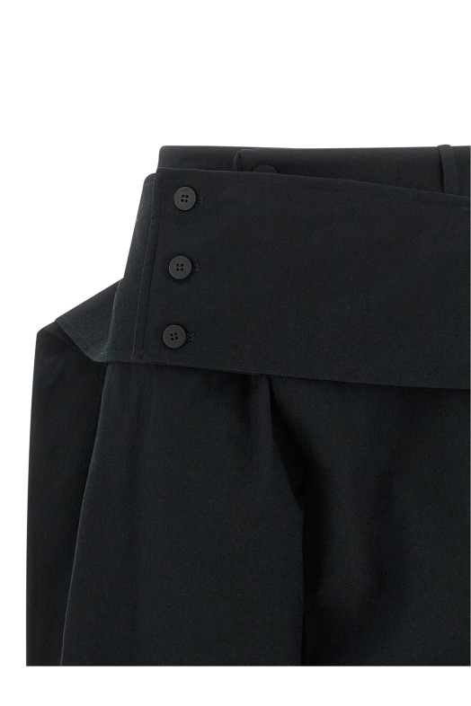 'Grainy' pants Black
