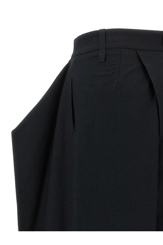 'Grainy' pants Black