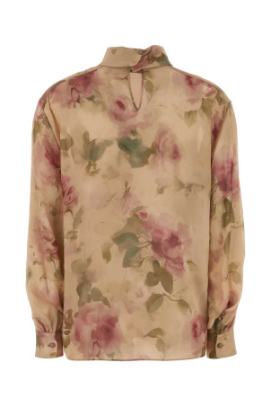 Printed stretch silk blouse MAGDA BUTRYM (217926)