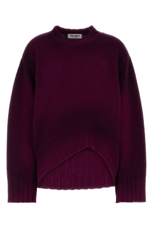 Tyrian purple wool blend oversize sweater THE ATTICO (251WCK00126KWS008SP)