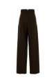 Brown wool Garenna wide-leg pant WEEKEND (2525136016600)