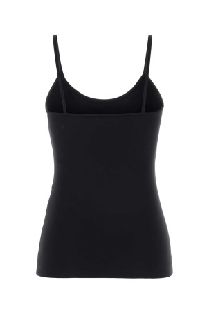 Black stretch nylon tank top OFF WHITE (2FA00630T)