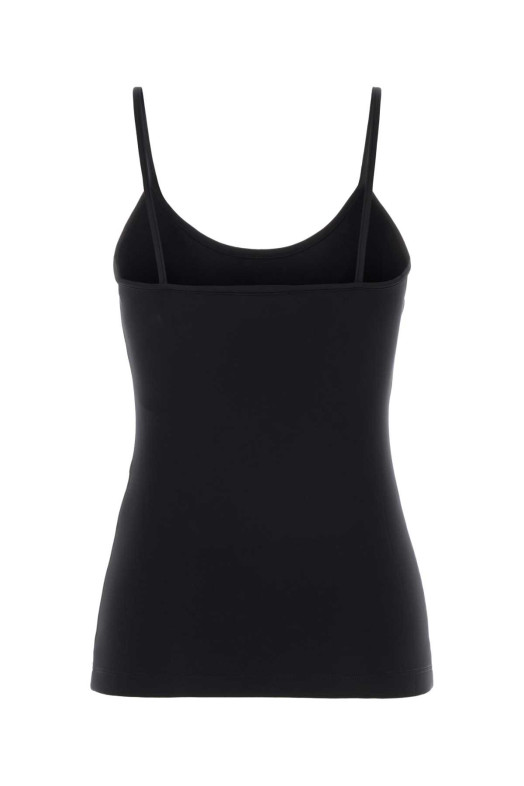 Black stretch nylon tank top OFF WHITE (2FA00630T)
