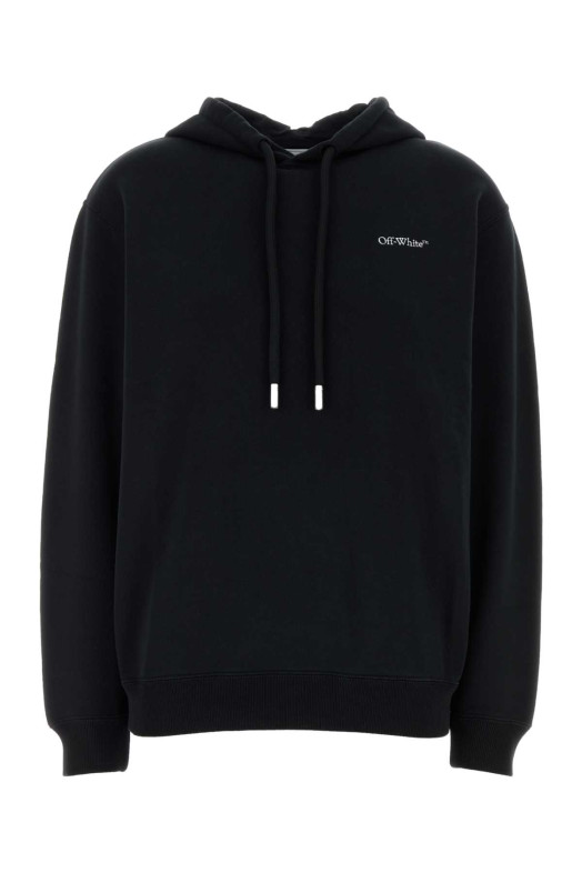Black cotton sweatshirt OFF WHITE (2FE00509T)