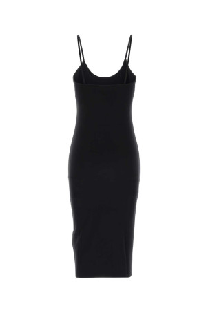 Black stretch nylon dress OFF WHITE (2FU00632T)