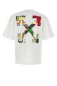 White cotton t-shirt White OFF WHITE (44MAA120F26J00Z100)