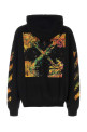 Black cotton sweatshirt Black OFF WHITE (44MBB085F26F004001)