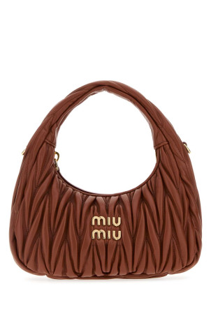Copper nappa leather Wander handbag MIU MIU (5BC125VOOYAN88)