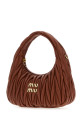 Copper nappa leather Wander handbag MIU MIU (5BC125VOOYAN88)