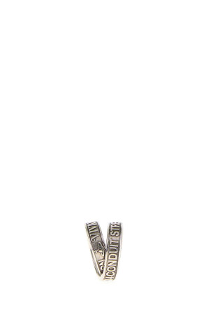 Silver metal Amos ring VIVIENNE WESTWOOD (6402001T01P017)