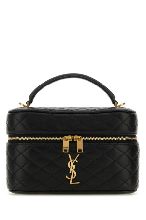 Black nappa leather Vanity Gaby handbag Black SAINT LAURENT (7667311EL07)