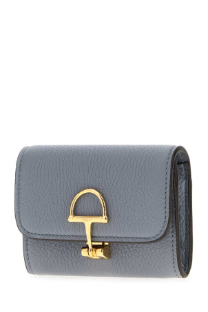 Cerulean blue leather coin purse GUCCI (828148AAEAO)