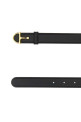 Black leather belt Black GUCCI (836993AAEC2)