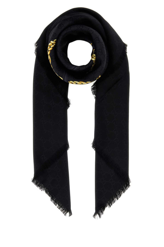Printed silk foulard GUCCI (8737483GAQ1)