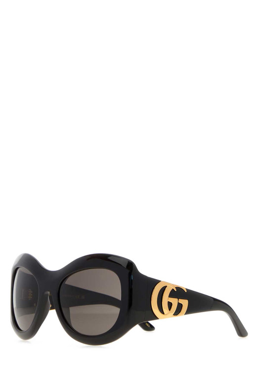 Черные ацетатные солнцезащитные очки GUCCI (A0072YJ0740)