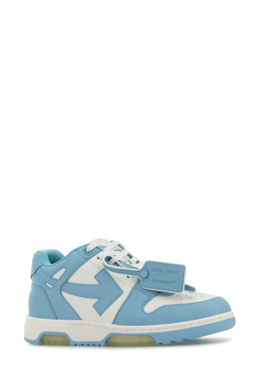 Two-tone leather Out Of Office sneakers OFF WHITE (M189C9L007)