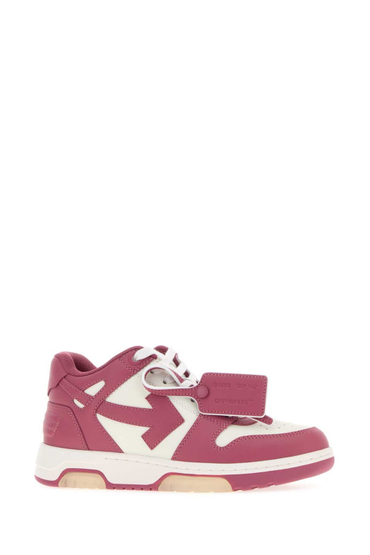 Two-tone leather Out Of Office sneakers OFF WHITE (OF05725655)