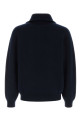 Midnight blue wool blend polo shirt Blue PRADA (UMF398SOOO6242)