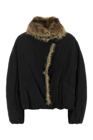 Black polyester Charone padded jacket ISABEL MARANT (VE0606FAD1C01I)