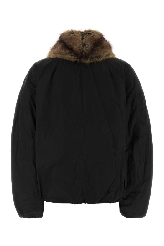 Black polyester Charone padded jacket ISABEL MARANT (VE0606FAD1C01I)