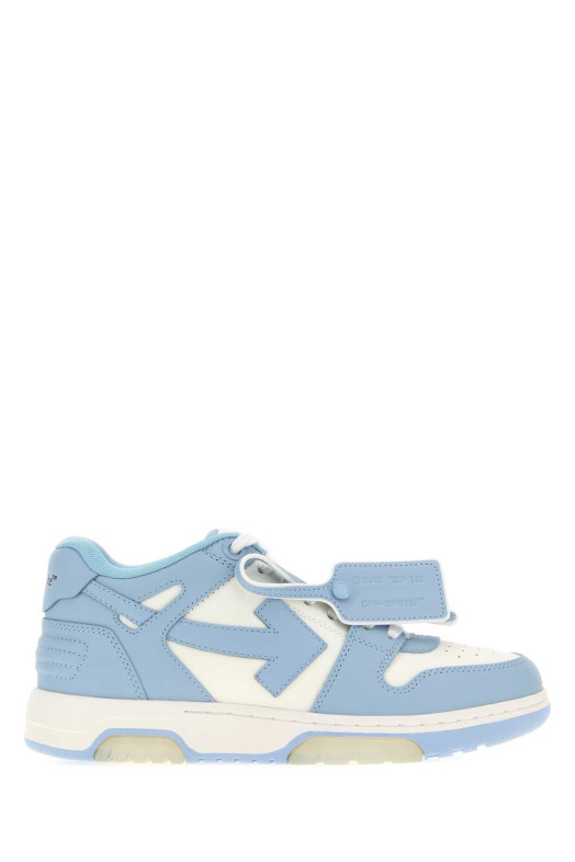 Two-tone leather Out Of Office sneakers OFF WHITE (W259C9L006)