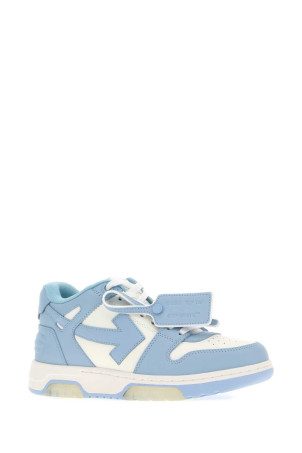 Two-tone leather Out Of Office sneakers OFF WHITE (W259C9L006)