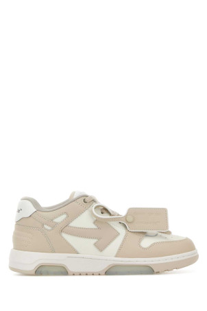 Two-tone leather Out Of Office sneakers OFF WHITE (W259C9L006)
