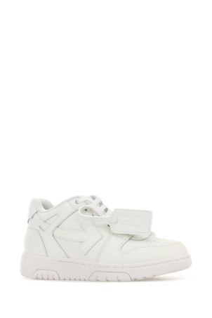 White leather Out Of Office sneakers OFF WHITE (W259C9L008)