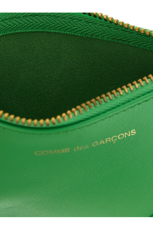 'Classic leather line' cardholder Green