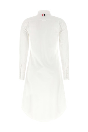 'Oxford' chermisier dress White