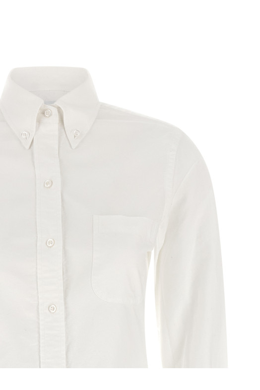 'Oxford' chermisier dress White