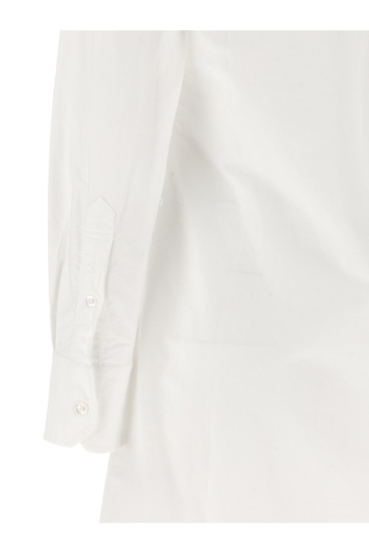 'Oxford' chermisier dress White