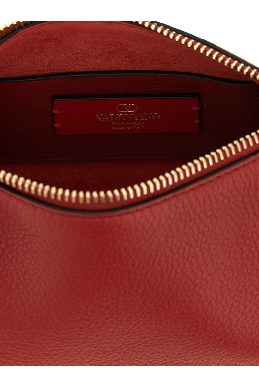 ValentinoGaravani 'Rockstud' small shoulder bag Red