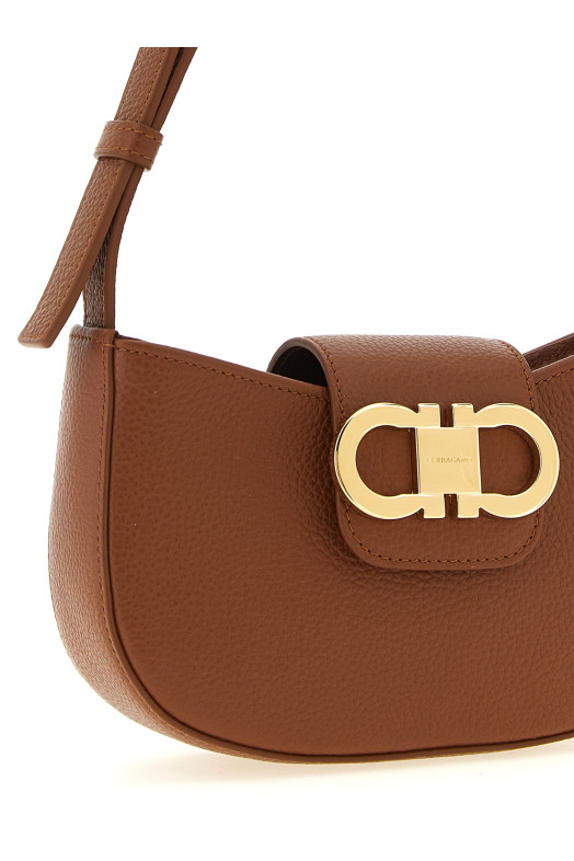 'Gabry' mini shoulder bag Brown